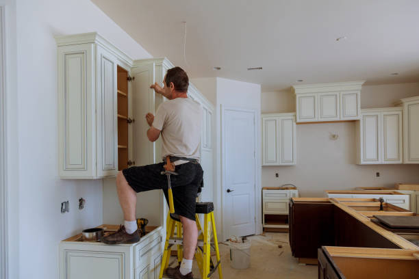 Cabinet Refacing Before After Lindstrom